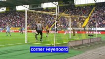 17-09-2011 Piero: De gevaarlijke corners van Feyenoord