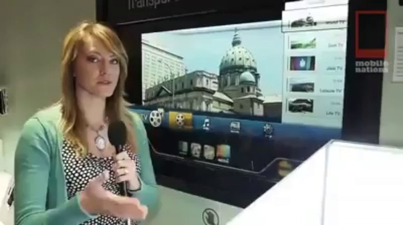 Samsung Transparent Window LCD