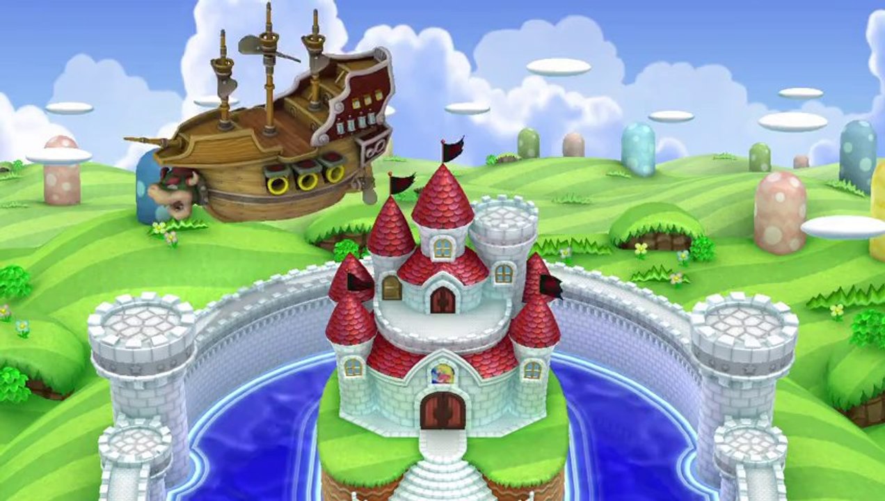 New Super Mario Bros U Walkthrough 11 Layer-Cake Desert Castle All Star  Coins HD 1080p Wii U – Видео Dailymotion