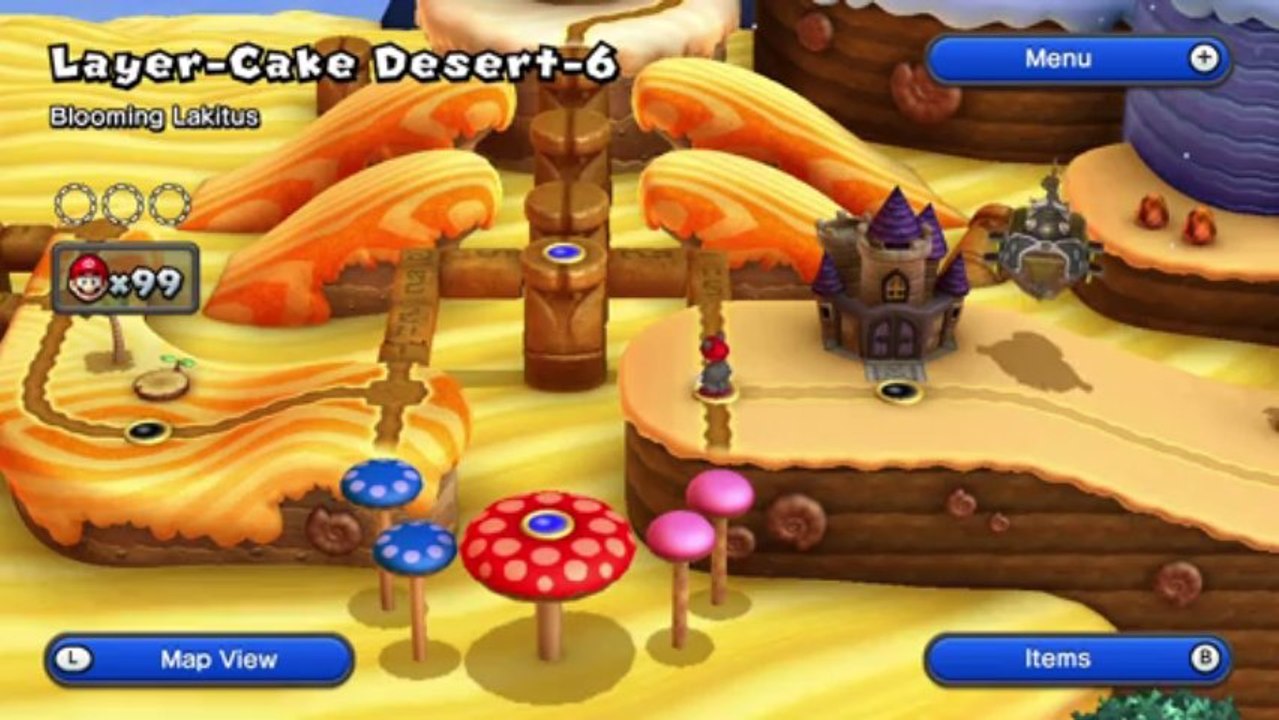 New Super Mario Bros U Walkthrough 13 Layer-Cak...