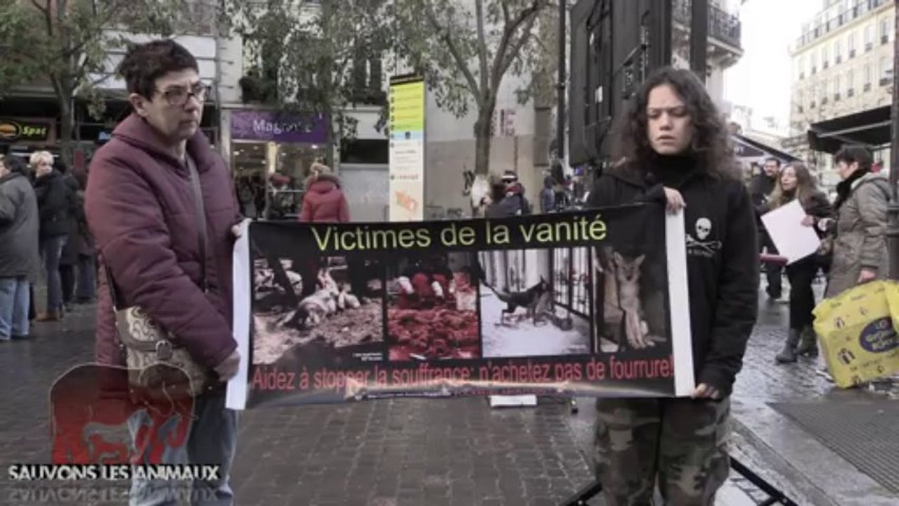 Rassemblement contre la fourrure (14.12.2013)