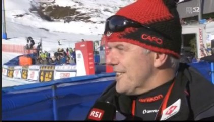 Ski Alpine World Cup Women's - SuperG ST.Moritz Interview Family Weirather