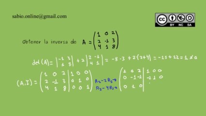 Matriz inversa