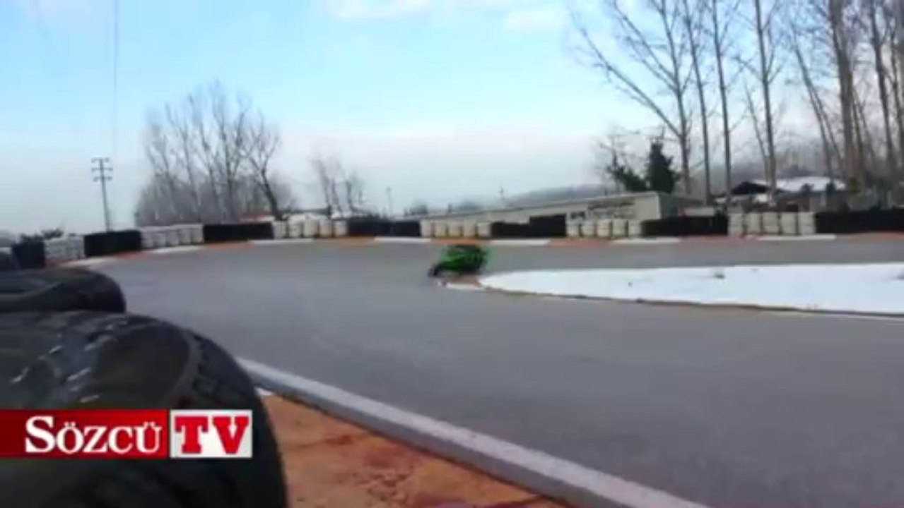 Kenan Sofuoğlu kaza yaptı!