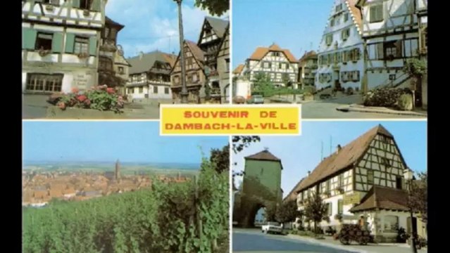 DAMBACH la ville ... dans Alsace