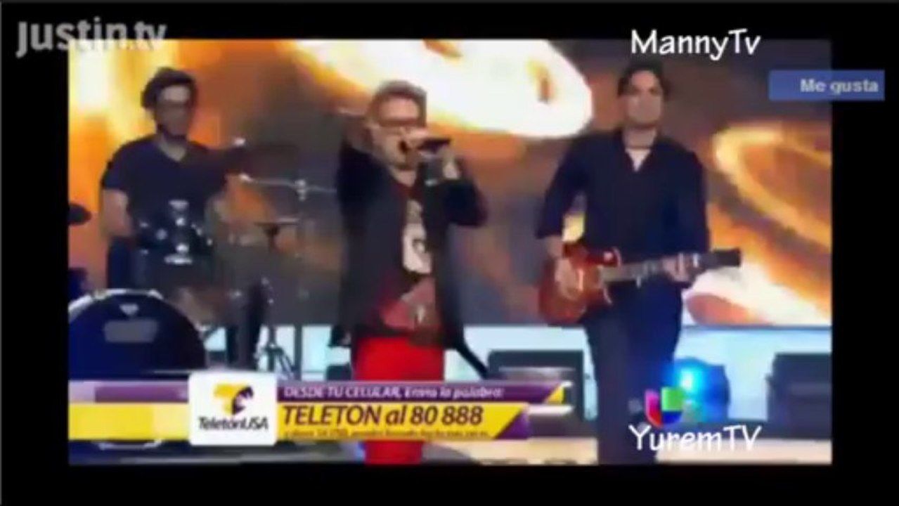 YUREM, LUCERO Y GALILEA   en el Teleton USA 2013  @yuremrojas canta Fosforescente