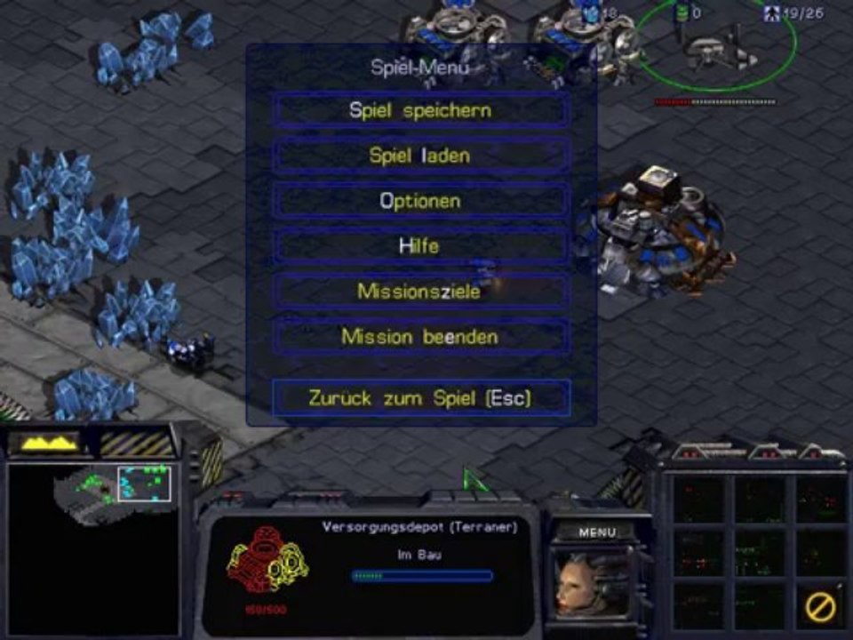 Starcraft - episode 1 - terraner - intro und tutorial