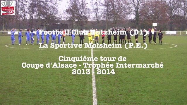 Coupe d'Alsace 2013 - 2014 : FC Entzheim - LS Molsheim