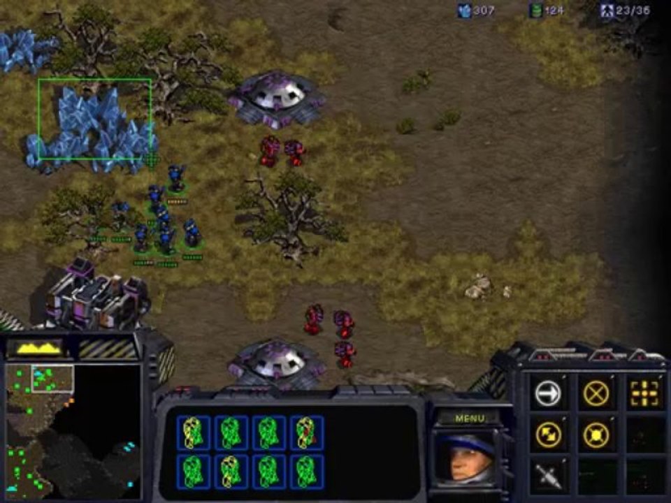 Starcraft - episode 1 - terraner - mission 2 - außenposten