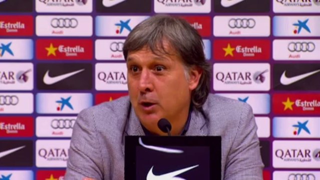 Martino: Echamos de menos a Messi