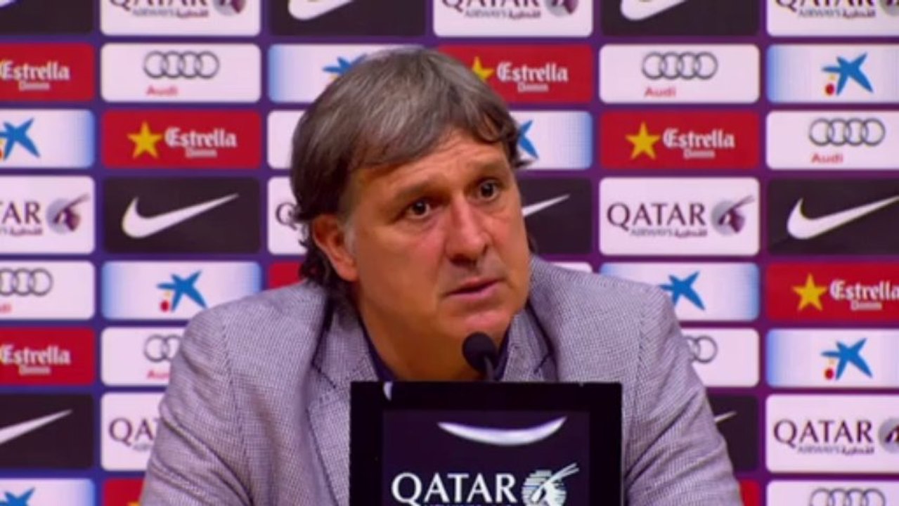 Martino no piensa en el sorteo de Liga de Campeones