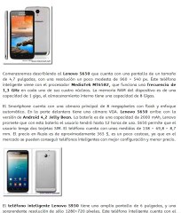 Anunciados los Smartphones Lenovo S650, S930 y S960