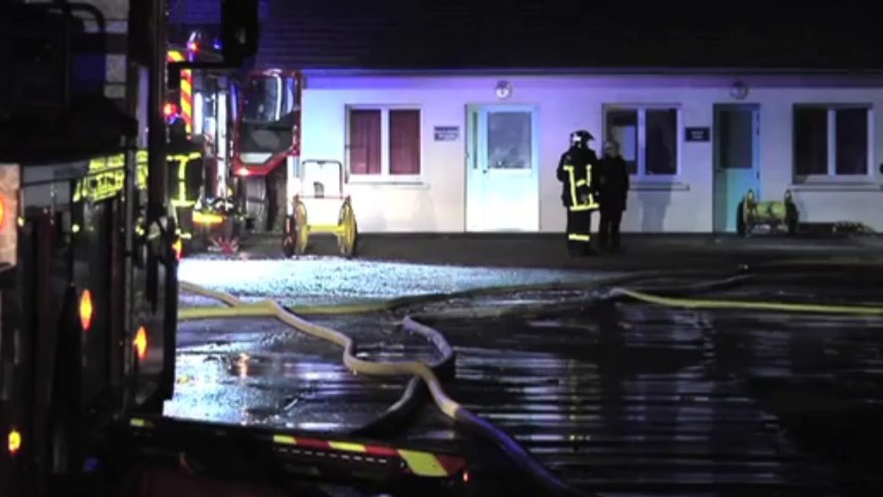 Incendie à la Caserne Pélissier à Rouen le samedi 14 décembre 2013