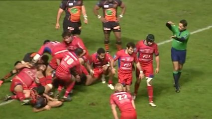 Béziers-Narbonne : 16-15 J14 - Saison 2013-2014