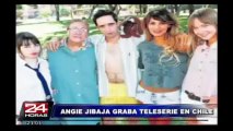 Chile: Angie Jibaja inició las grabaciones de la serie 'Los fabulosos Flores'