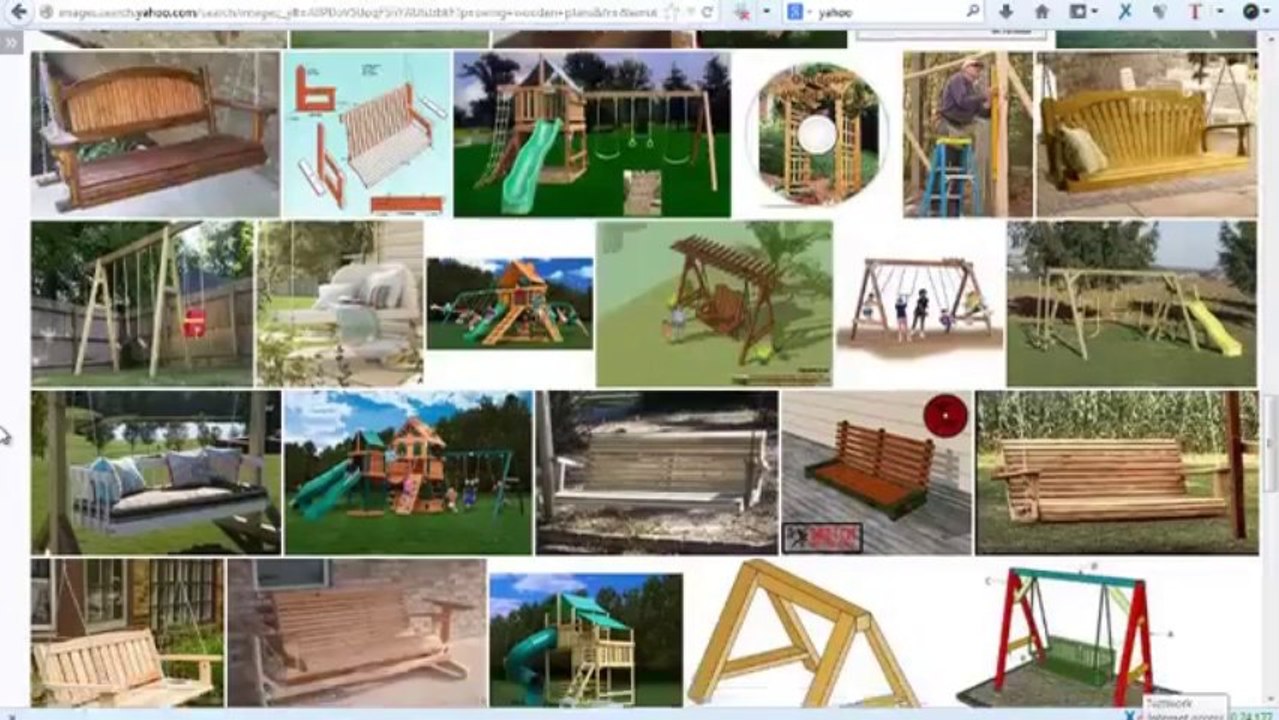 Amazing Swing, Stool and Storage Woodworking Plans & Projects