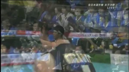 ２０１３バレーボール皇后杯　長岡望悠インタビュー