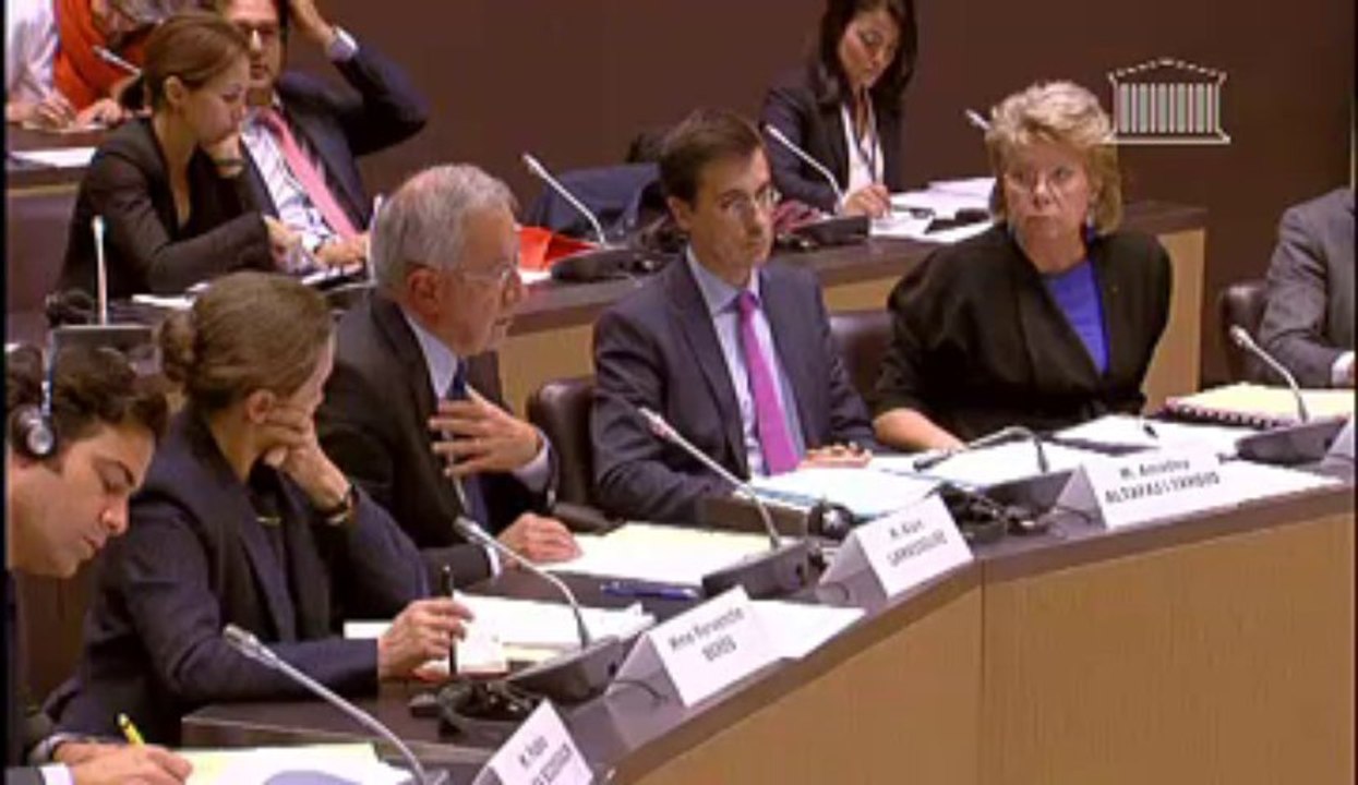 PRISE EN COMPTE DES ORIENTATIONS BUDGÉTAIRES EUROPÉENNES PAR LE PROJET DE LOI DE FINANCES - Lundi 15 Octobre 2012