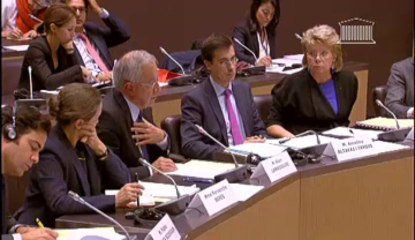 PRISE EN COMPTE DES ORIENTATIONS BUDGÉTAIRES EUROPÉENNES PAR LE PROJET DE LOI DE FINANCES - Lundi 15 Octobre 2012