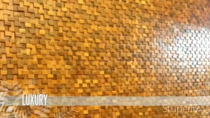 Trang trí nội thất bằng mosaic gỗ - Sự lựa chọn tinh tế