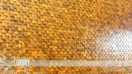 Nghệ thuật mosaic  gỗ - Sự lựa chọn tinh tế trong kiến trúc nội thất