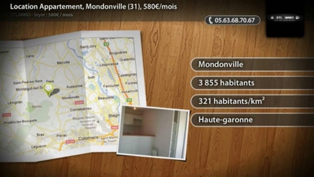 Location Appartement, Mondonville (31), 580€/mois
