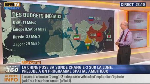 Harold à la carte: course vers la puissance spatiale, le lapin de jade a été déposé sur la surface lunaire - 15/12