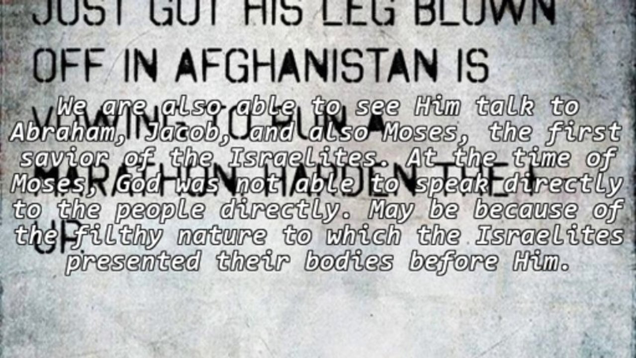 The Revolution In The Format Of A Dialogue With God