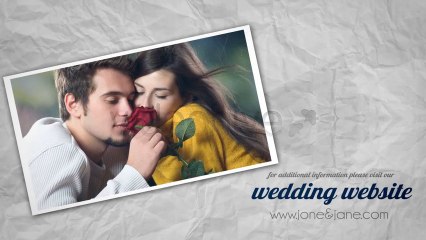 Save The Date - Wedding Invitation - After Effects Template