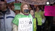 Disturbios en Madrid por la ley de seguridad