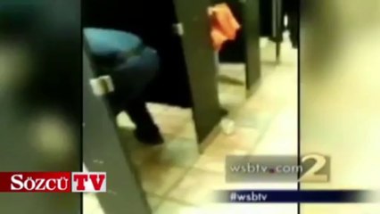 Tuvalet yapışan kadının dramı