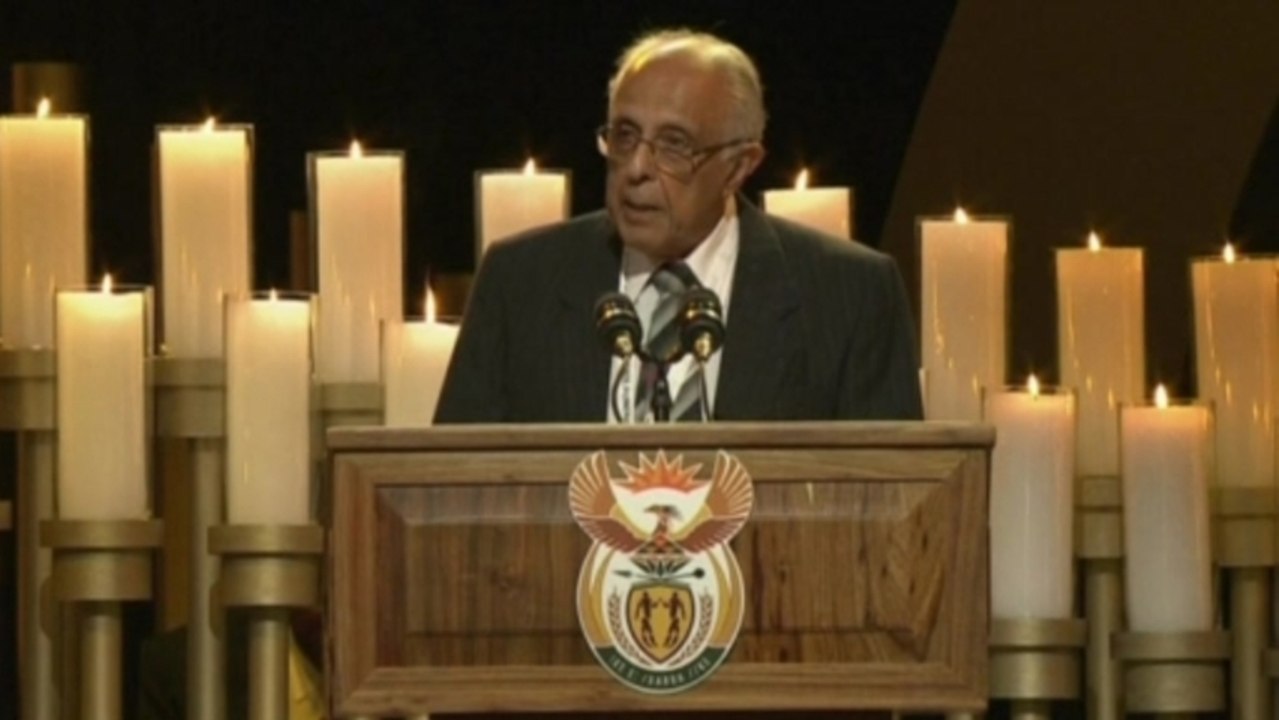 An emotional eulogy by Mandela's close friend
