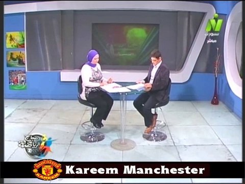 الاعلاميين طارق رضوان ومني عبد الكريم اخر اخبار الرياضه فى صباح الرياضه الاحد 15 ديسمبر 2013