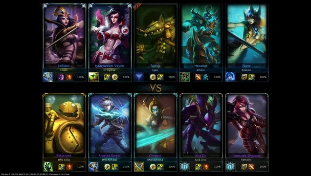 Staff vs Viewers 12.12 - Game 1