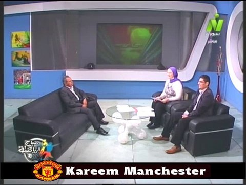 حوار الاعلاميين طارق رضوان ومني عبد الكريم فى صباح الرياضه مع الناقد الرياضي عبد الشافي صادق 15 ديسمبر2013