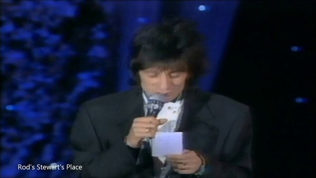have I told you lately Rod Stewart 1993 MTV Movie Awards (w/ Ron Wood) (presence Rachel Hunter)
