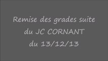 remise des grades JC de Cornant 13/12/13 suite