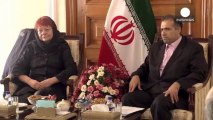 EU parliamentarians visiting Iran meet female MPs