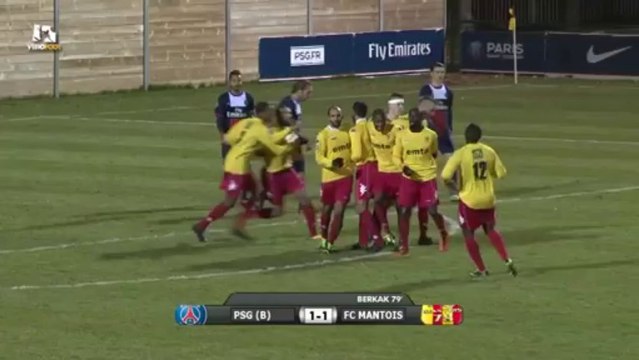 PSG (b) 1 - 2 FC Mantois 78 (14/12/2013)