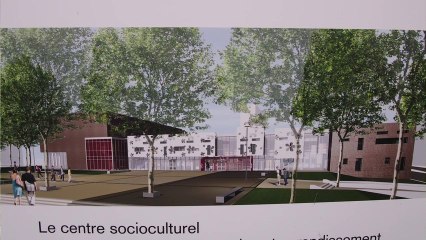 Le chantier du centre socioculturel Marc Sangnier