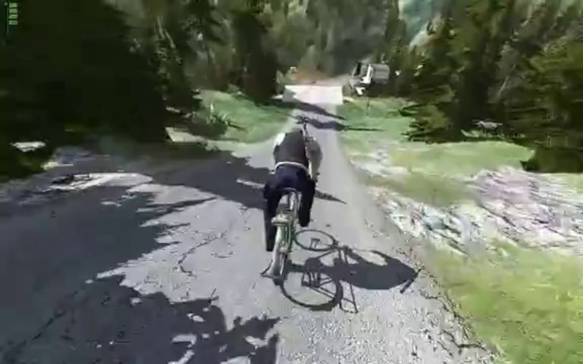 essai tremplin en velo dayz