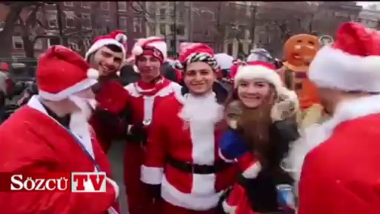 Şehir kırmızıya boyandı