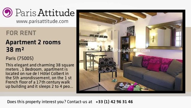 1 Bedroom Apartment for rent - Quartier Latin/St Michel, Paris - Ref. 6990