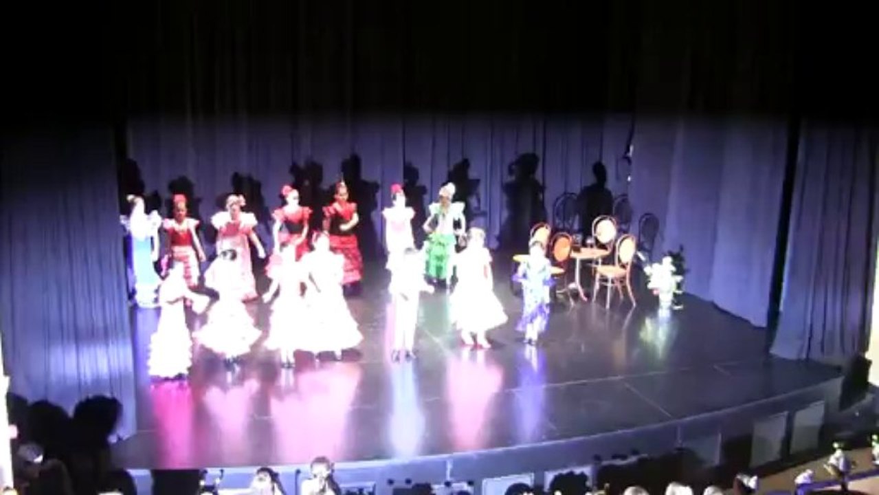 Tablao Flamenco - Festival de Navidad 2013 - Las Zapatillas Rojas