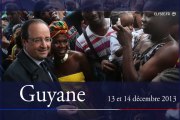 Les Guyanais accueillent François Hollande