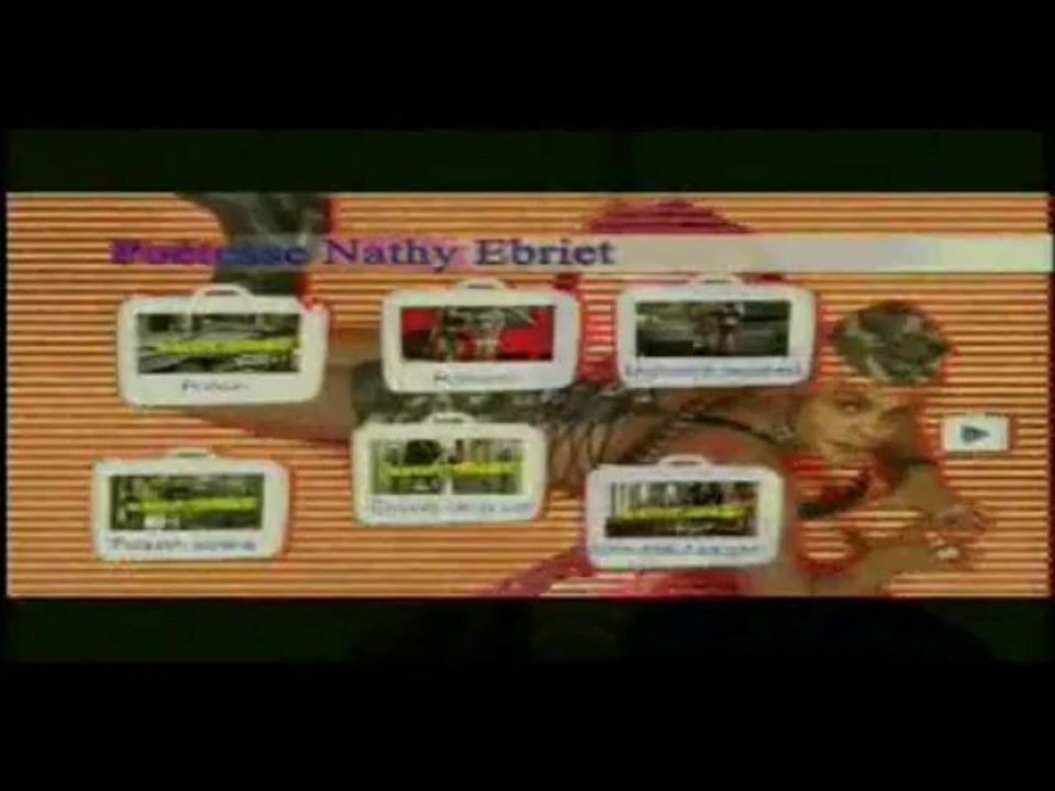 La poetesse Nathy Ebriet recoit Julien Serru Eagleof