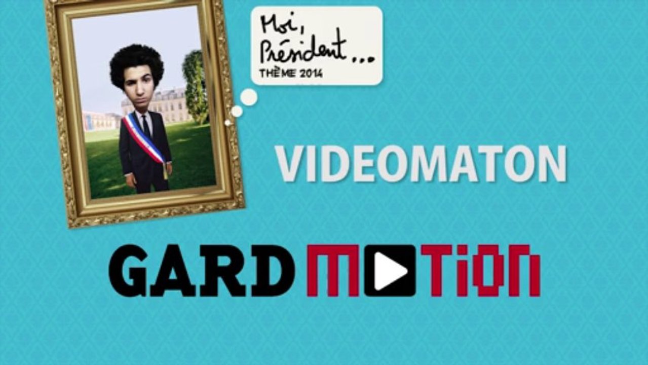 GARD MOTION 2014 - MOI PRÉSIDENT.... ROBIN - 16 ans