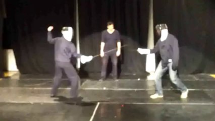 Escrime de loisir à Montreuil.Escrime artistique