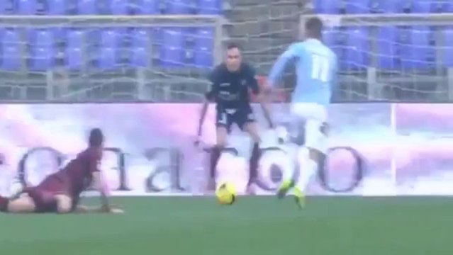 Lazio - Livorno 2-0 highlights ampia sintesi 15/12/2013 Serie A