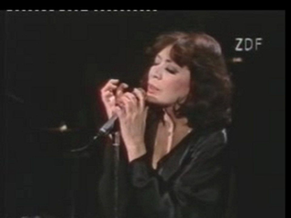 JULIETTE GRECO A STRASBOURG 1987